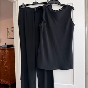 Banana Republic Black Women's Pants and Top Set